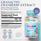 Solaray CranActin Cranberry Extract 400 mg – Urinary Health

