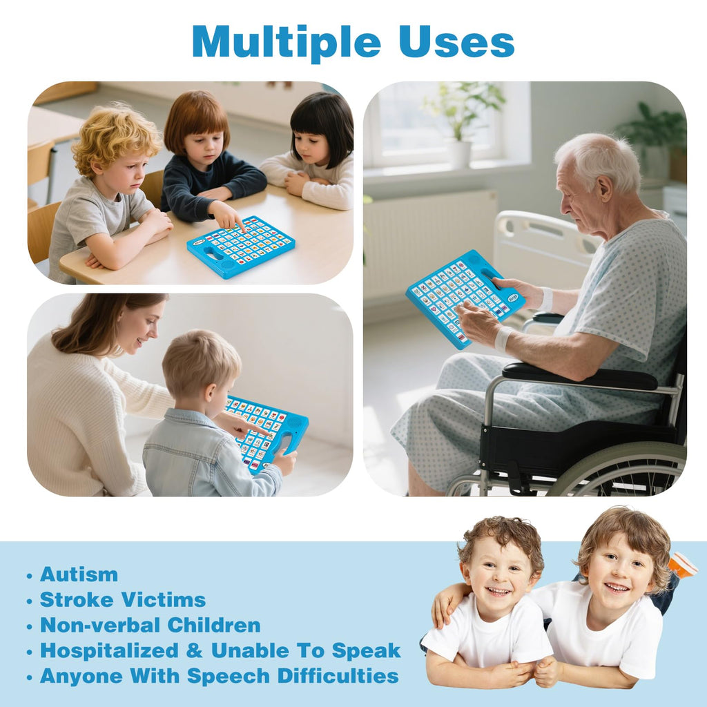 Joyreal AAC Device for Autism - 8-Button Tablet

