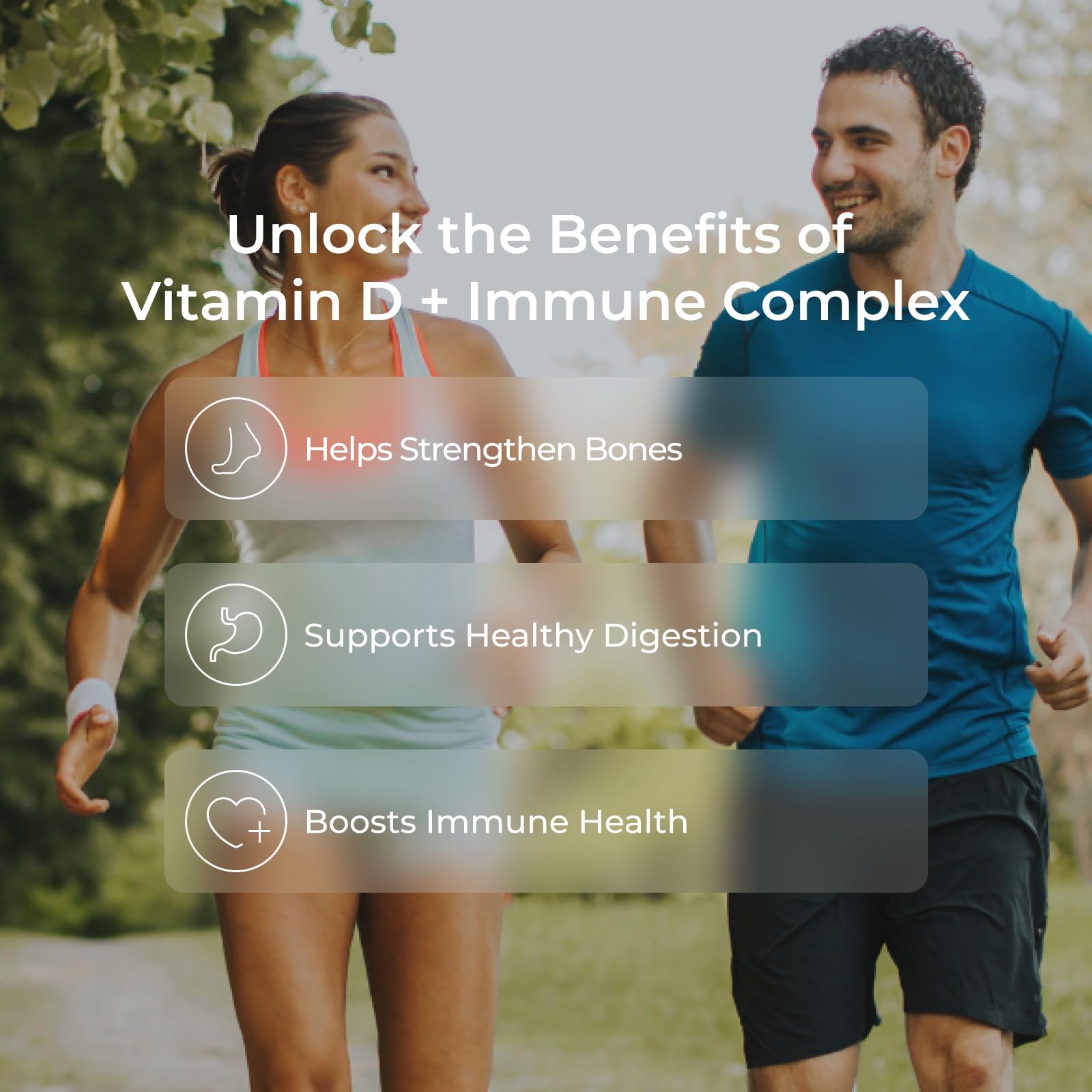 Livingood Daily Vitamin D3 K2 Immune Support

