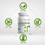 Citicoline CDP Choline Brain Support | Nootropic Supplement

