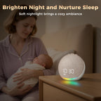 Sound Machine Alarm Clock with 25 Sleep Sounds | Bluetooth Speaker

