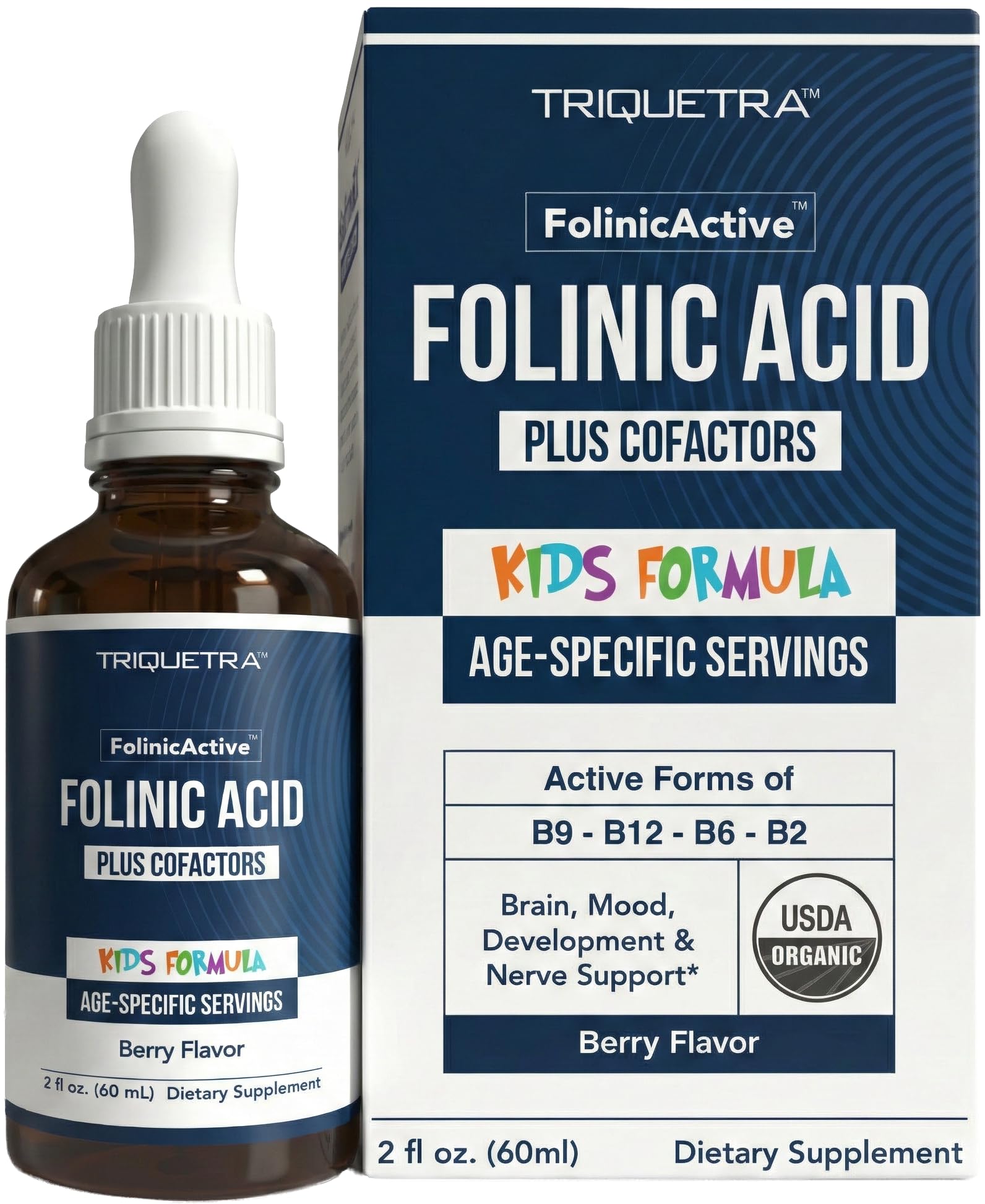FolinicActive Kids Organic Folinic Acid and B Vitamins

