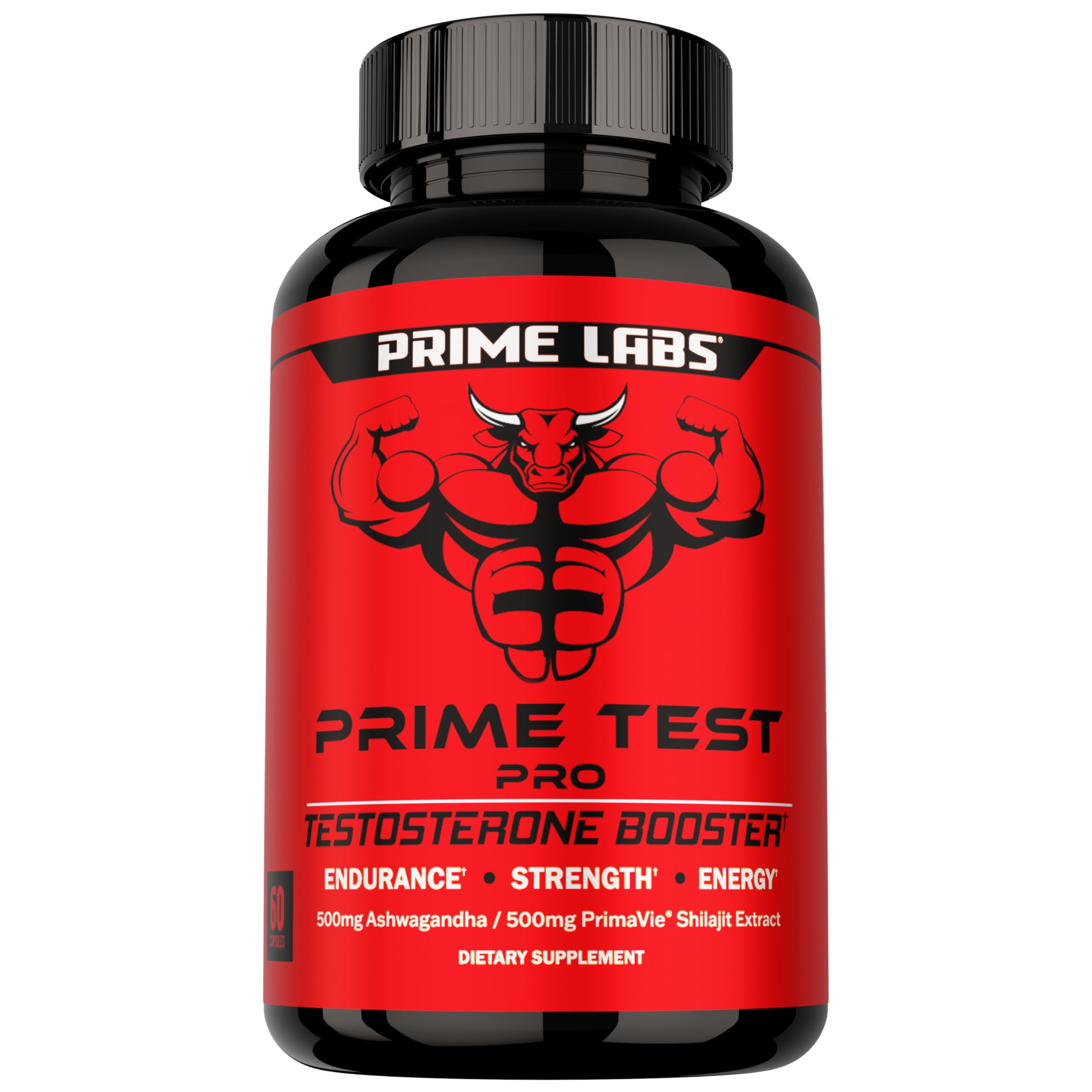Prime Test Pro Testosterone for Men with Ashwagandha Shilajit

