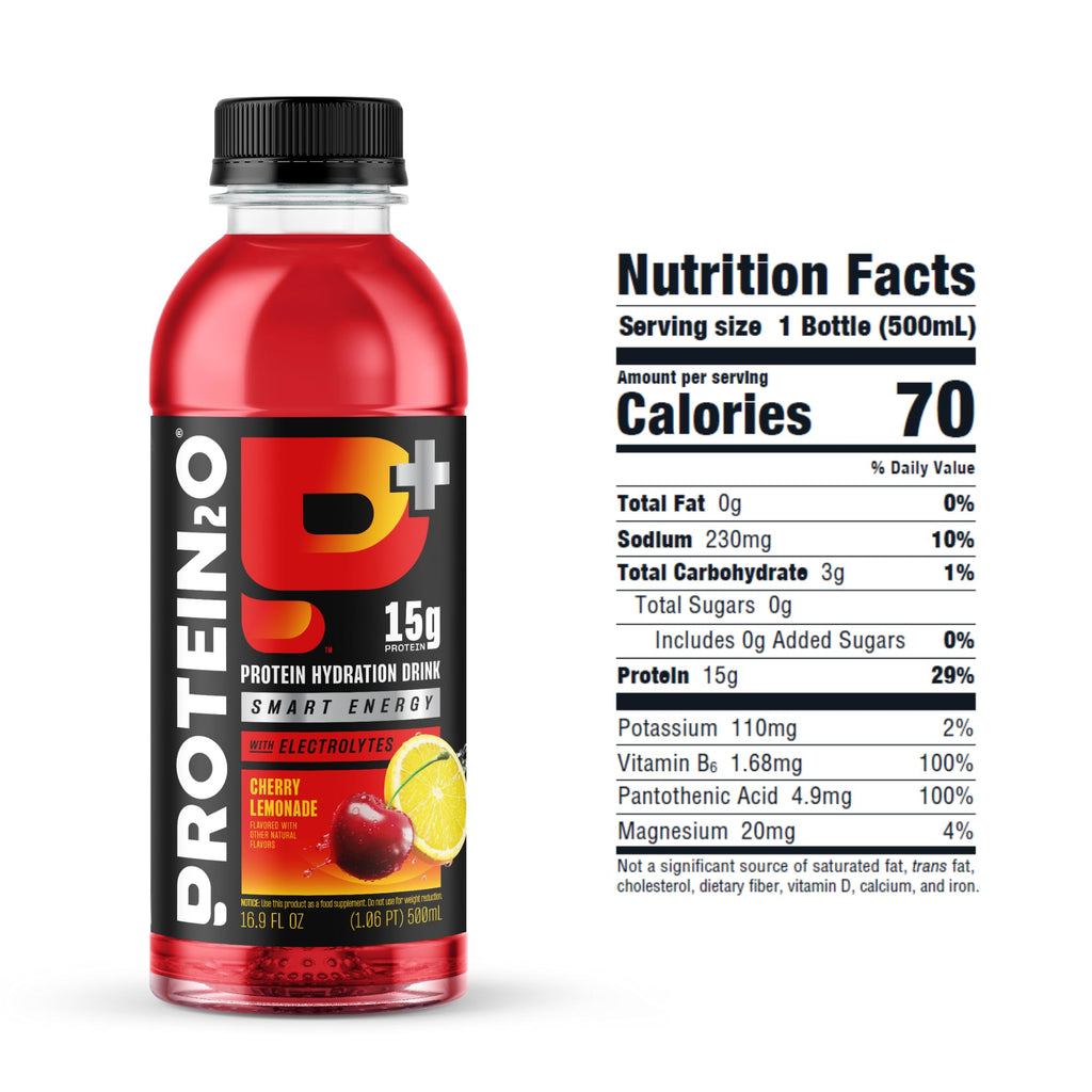 Protein2o Hydration Drink with Whey Protein Isolate Caffeine


