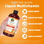 Liquid Multivitamin for Hair Growth & Skin Support

