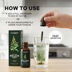Betterbrand Mullein Drops for Lung Detox - Alcohol-Free

