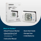 OMRON Wireless Wrist Blood Pressure Monitor with Connect App

