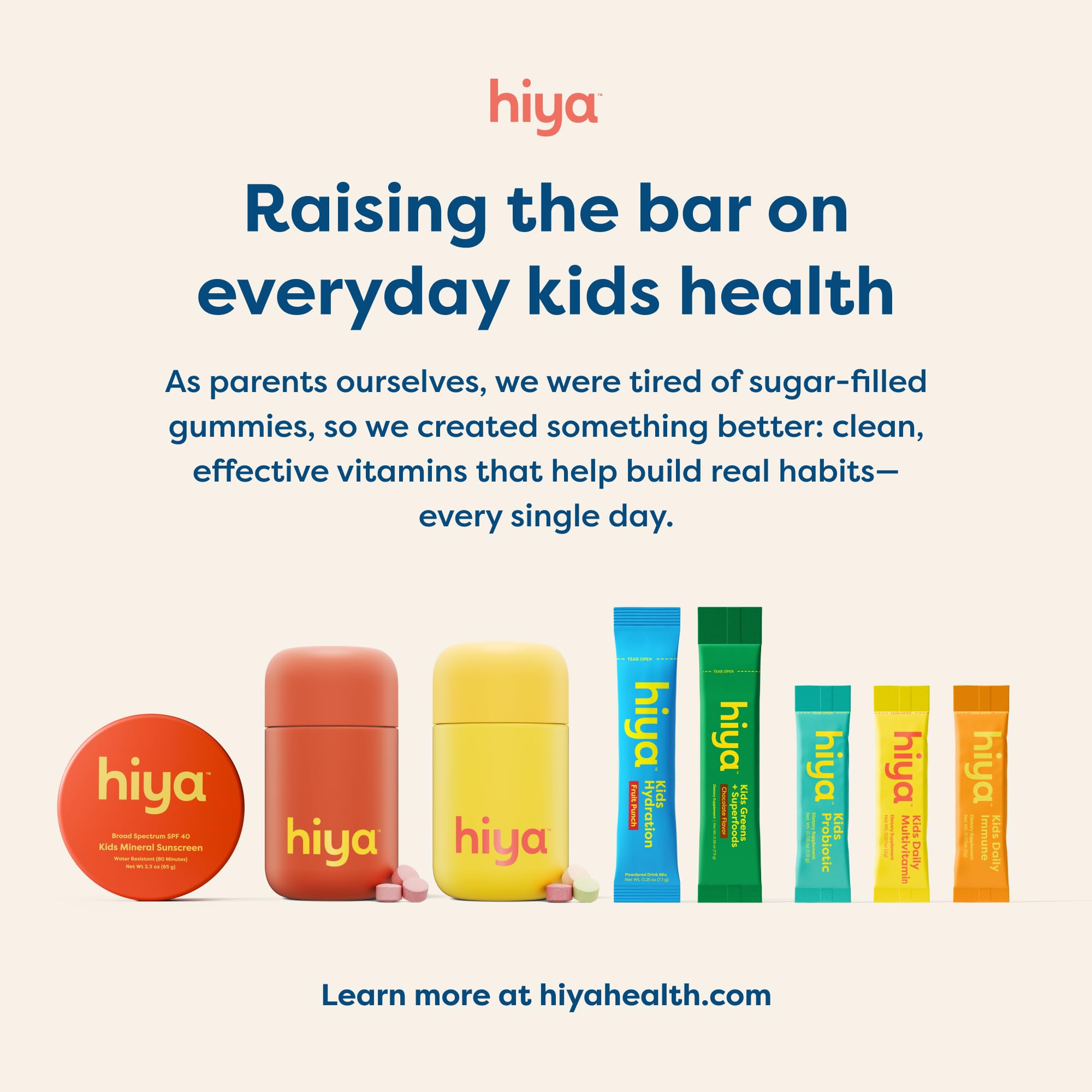 Hiya Iron+ Kids Supplement High-Absorption Carbonyl Iron

