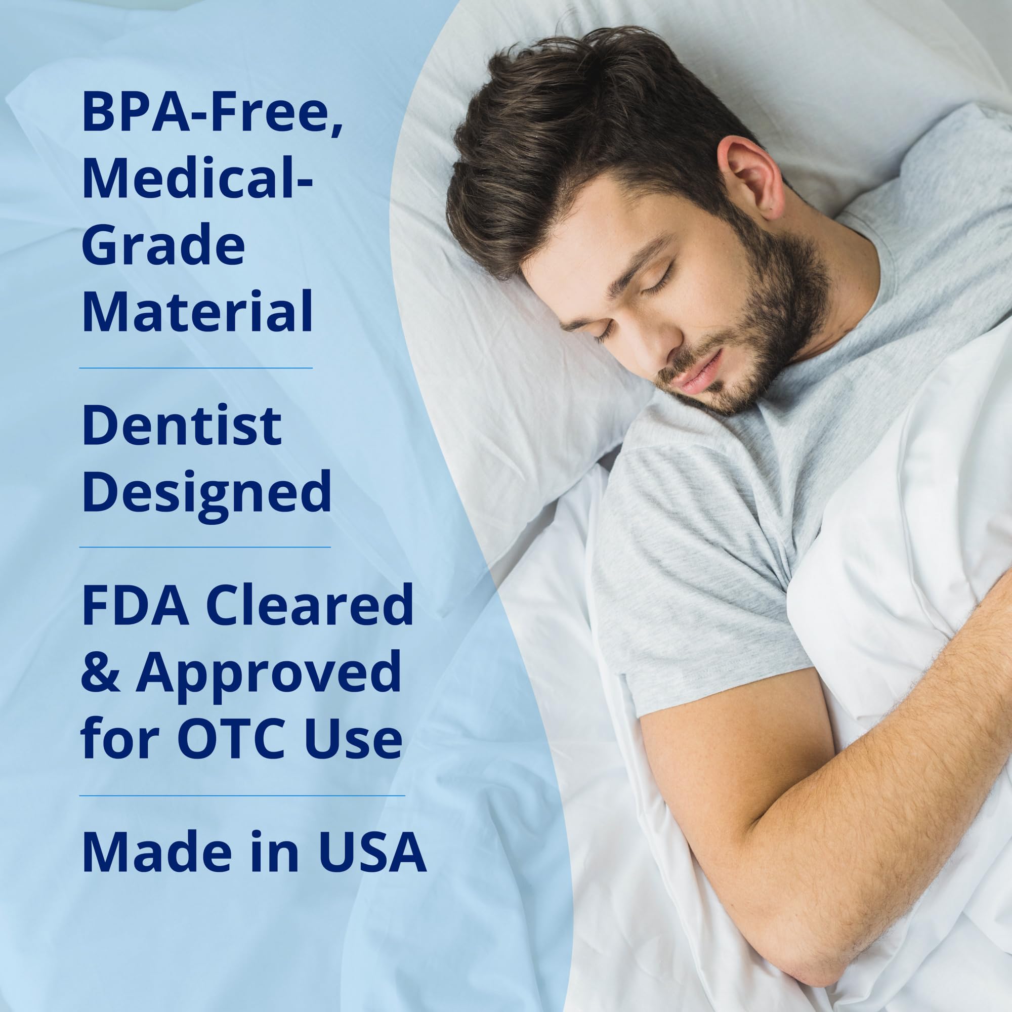 ZQuiet Anti-Snoring Mouthpiece | OTC BPA-Free

