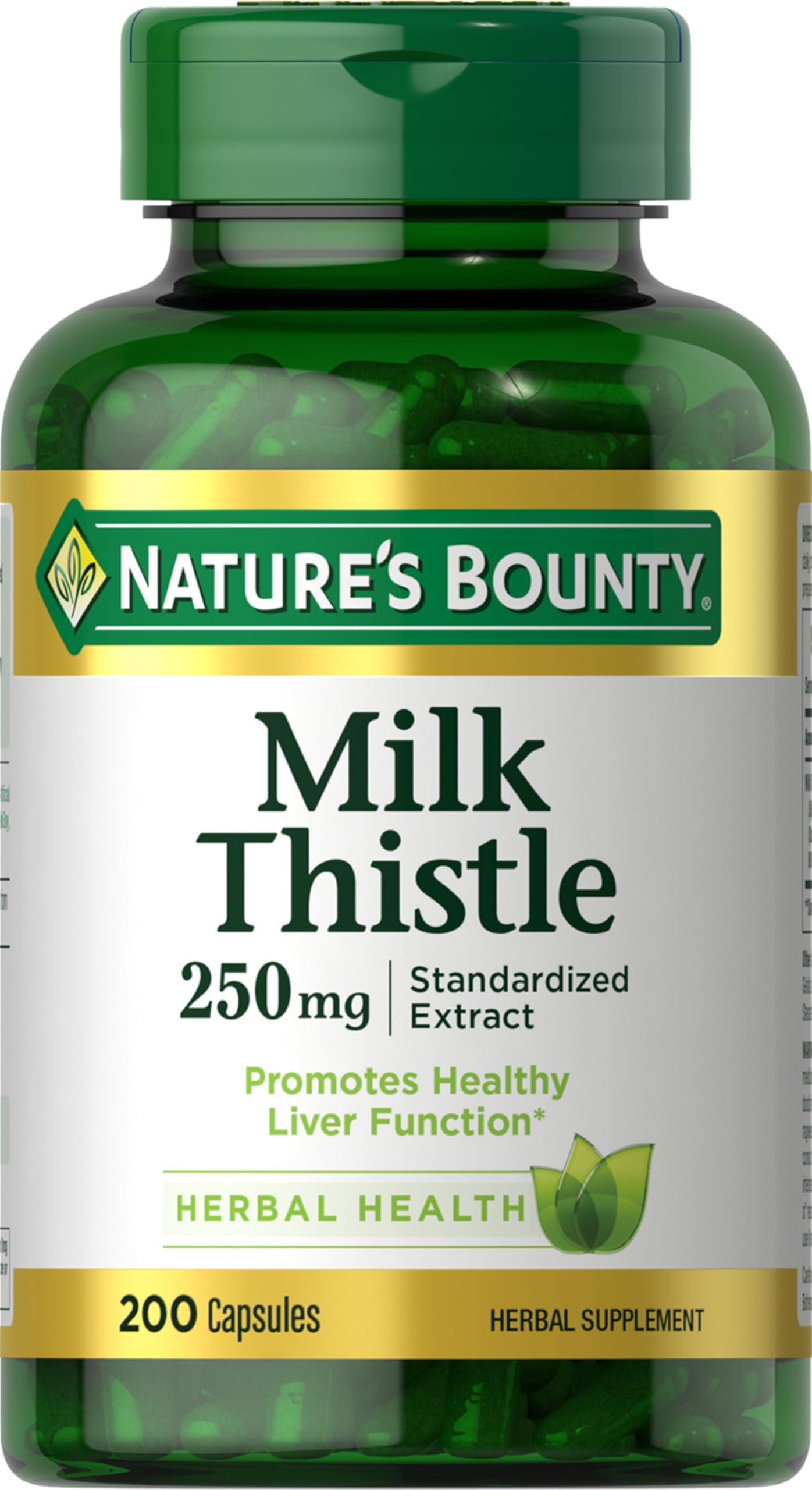 Milk Thistle Capsules for Liver Health | Nature's Bounty

