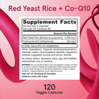 Jarrow Formulas Red Yeast Rice with CoQ10 | Heart Health

