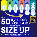 Always Maxi Overnight Pads with Wings Extra Heavy Unscented

