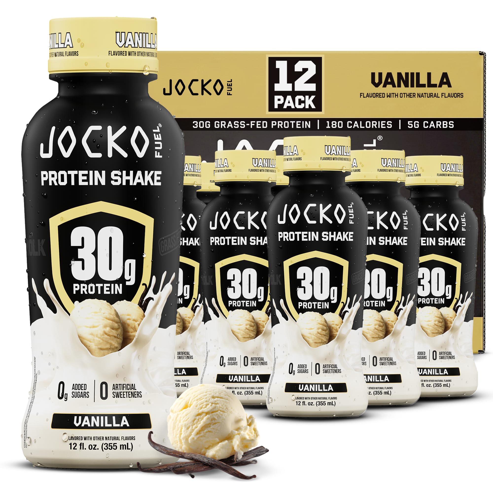 Jocko Mölk Ready-to-Drink Grass-Fed Protein Shake
