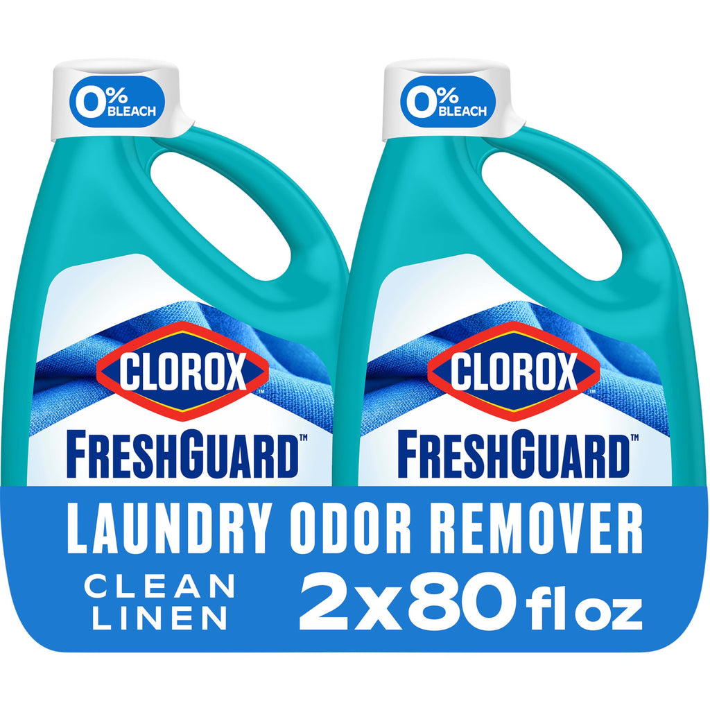 Clorox FreshGuard Laundry Odor Remover 3-in-1 Bleach Free

