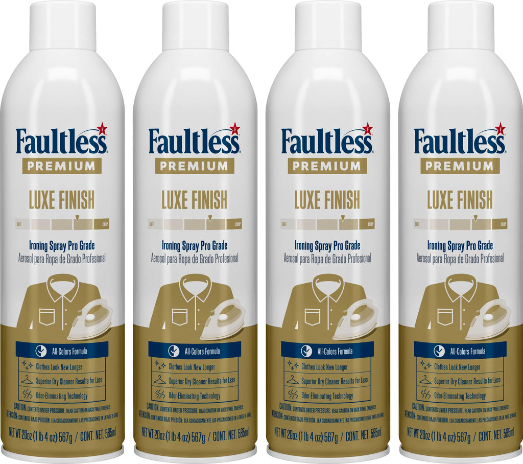 Faultless Spray Starch for Ironing - Premium Luxe

