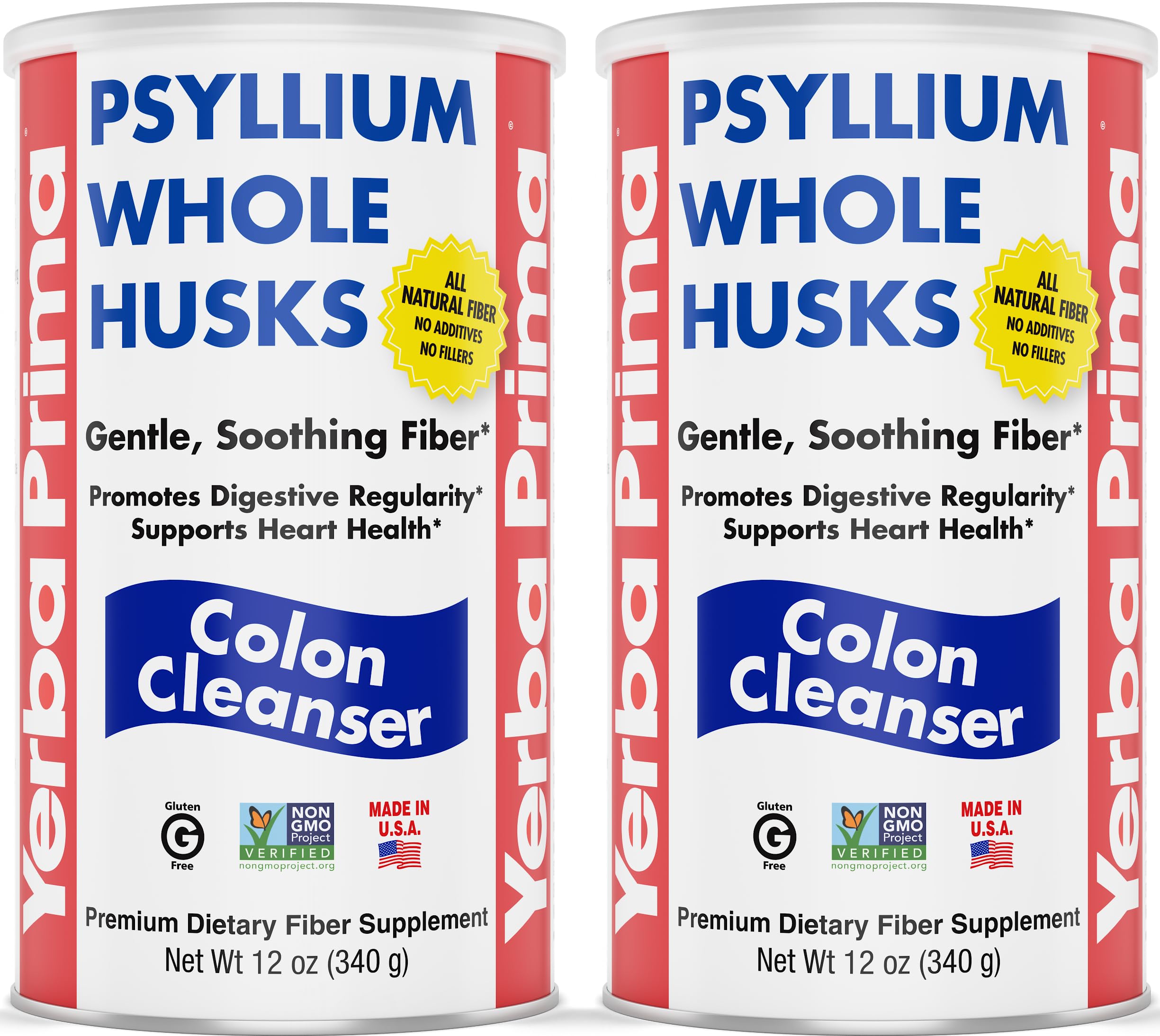 Yerba Prima Psyllium Fiber Dietary Fiber Colon Cleanser

