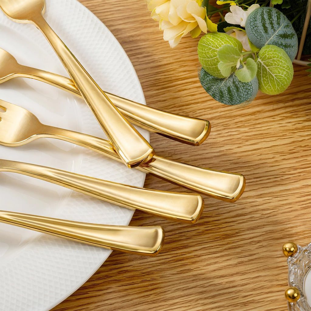 Liacere Heavyweight Disposable Plastic Forks - Cutlery

