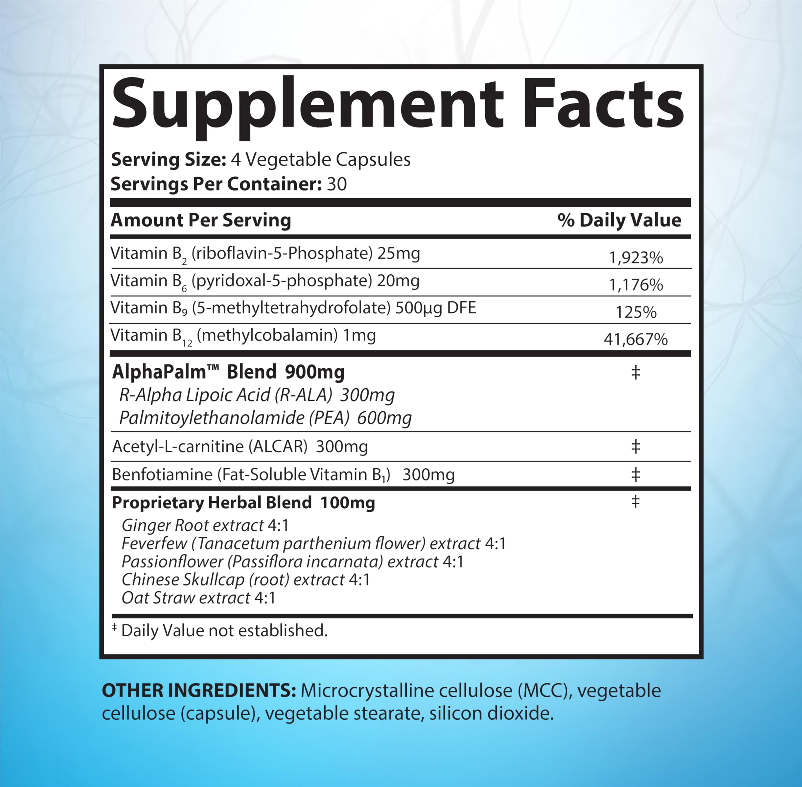 SciatiEase Sciatic Nerve Support Supplement | PEA & ALA


