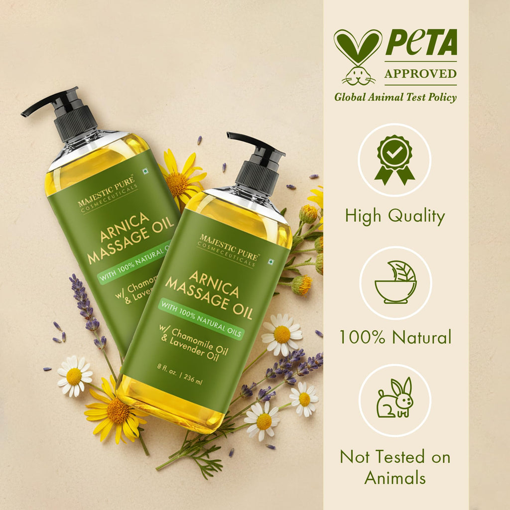 Majestic Pure Massage Oil for Relaxation

