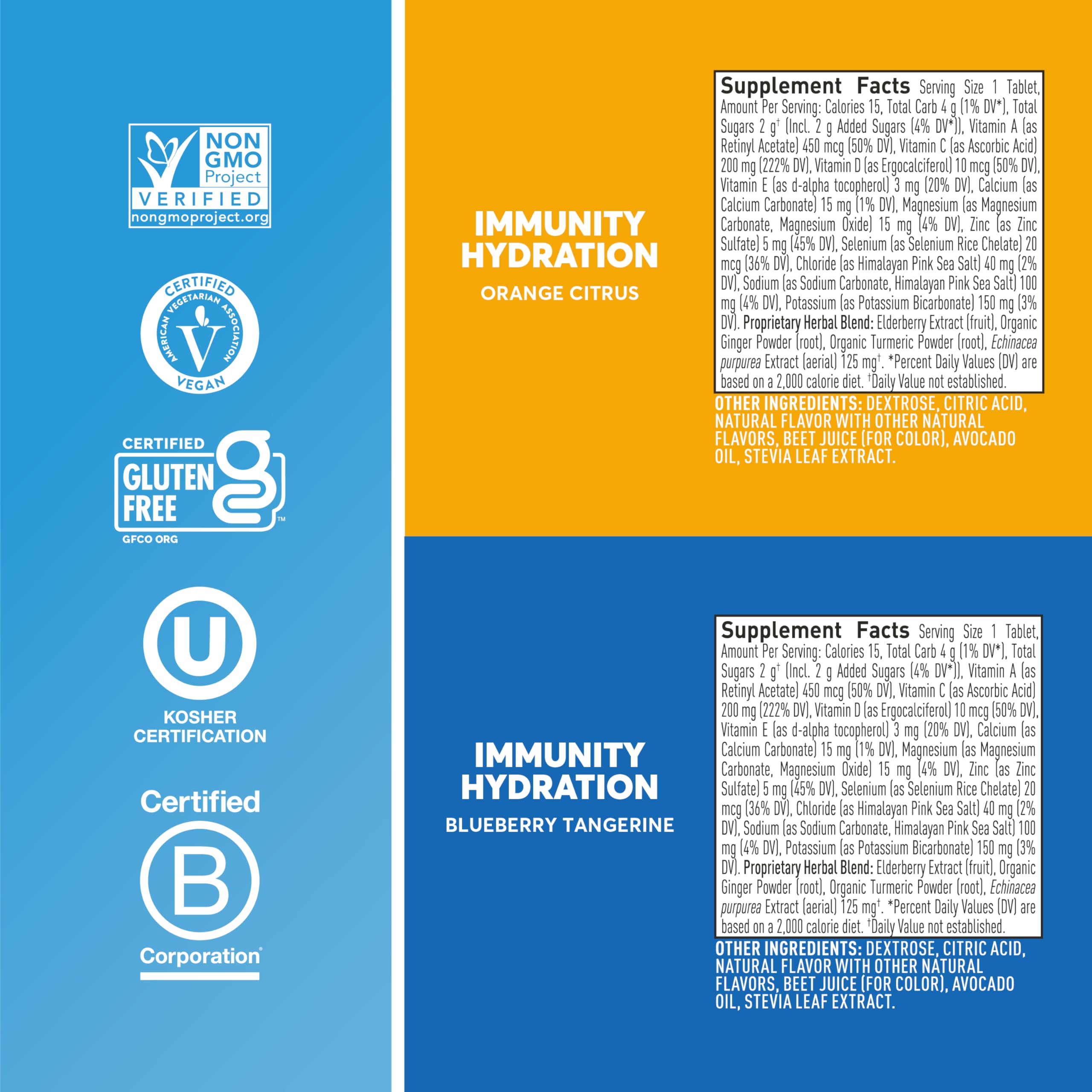Nuun Immunity Electrolyte Tablets | Hydration Immune Support

