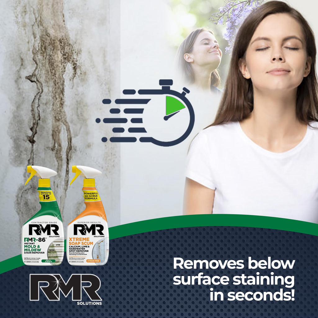 RMR Mold & Mildew Stain Remover + Xtreme Soap Scum Remover

