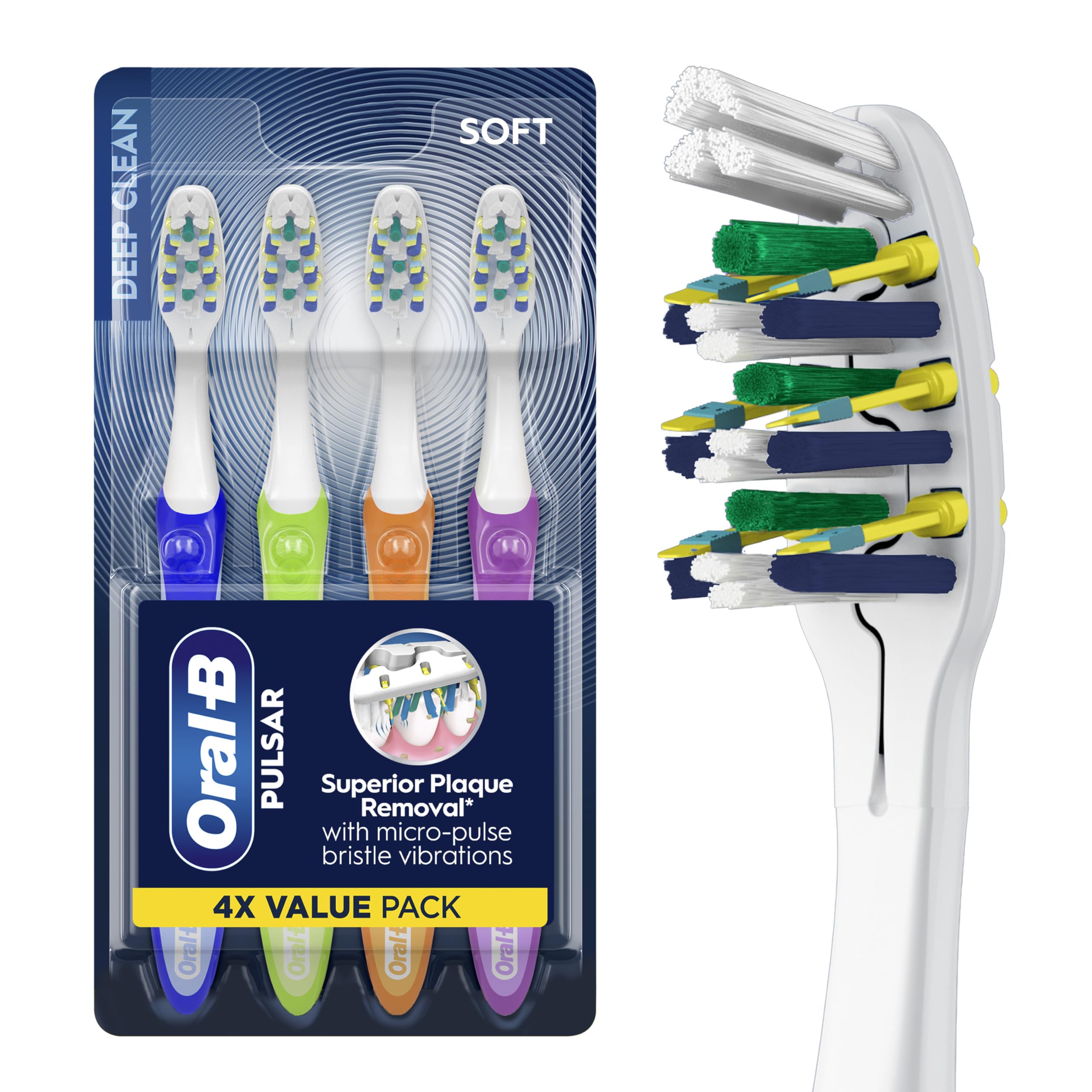 Oral-B Pulsar Toothbrush - Vibrating Plaque Remover

