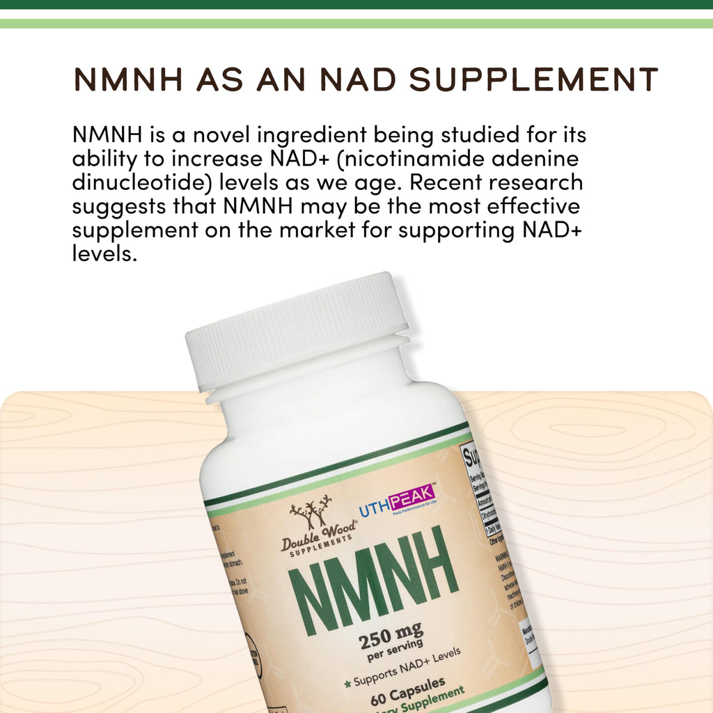 Double Wood NMNH NAD+ Booster Supplement

