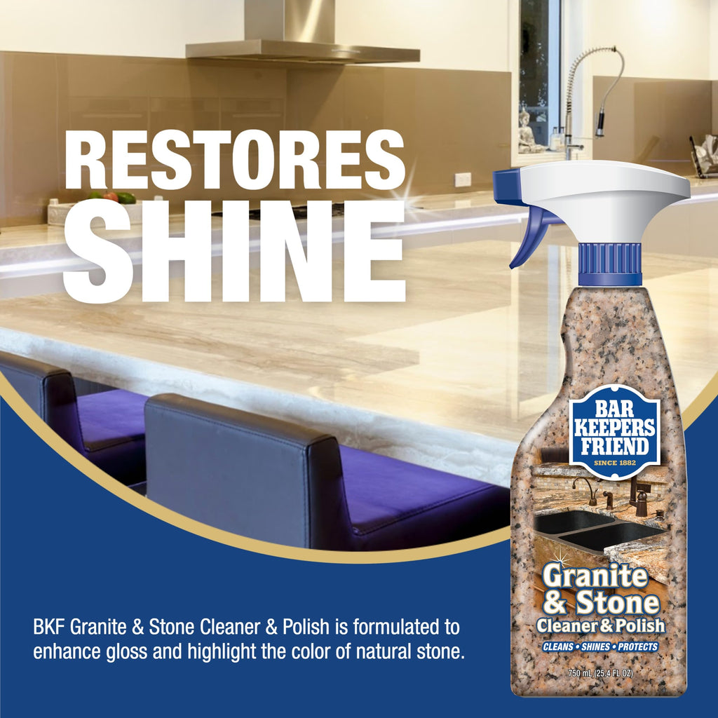 Bar Keepers Friend Granite & Stone Cleaner & Polish

