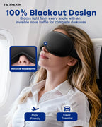 Cooling Gel Eye Mask | 3D Weighted Sleep & Migraine Relief

