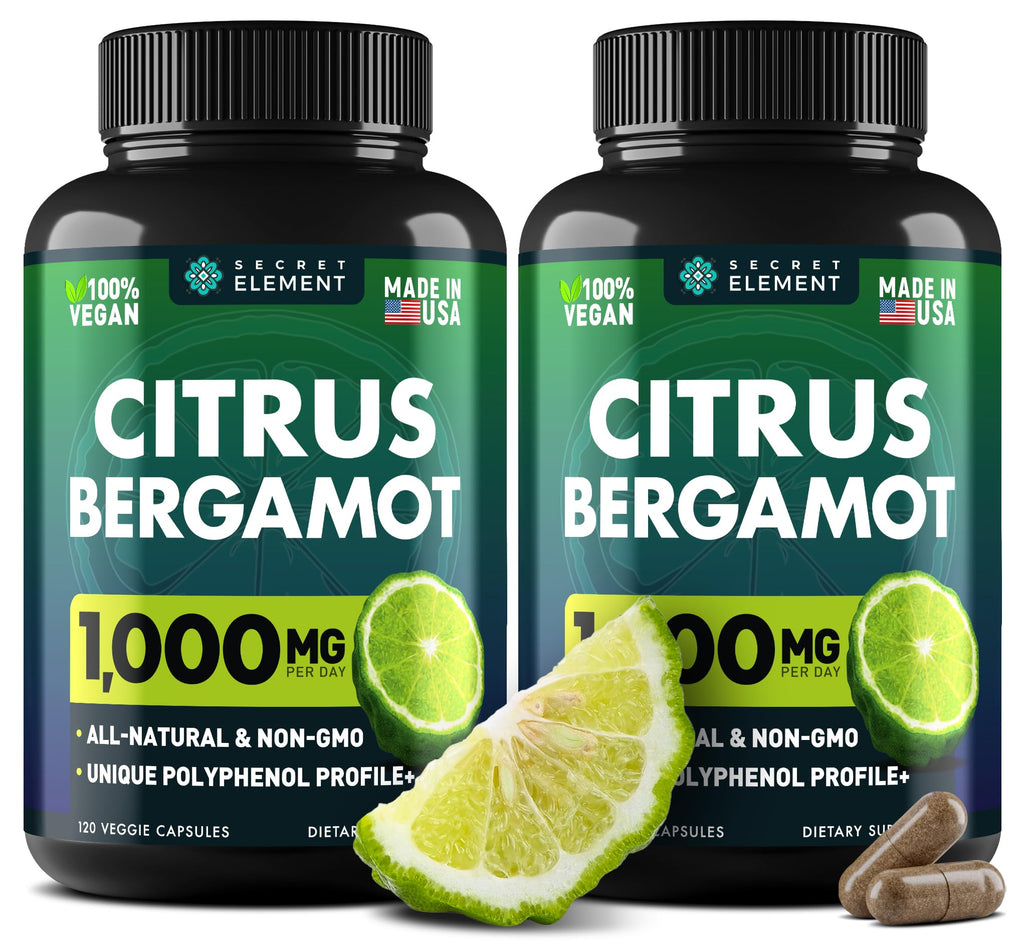 Citrus Bergamot Polyphenol Complex Dietary Supplement for Daily Wellness