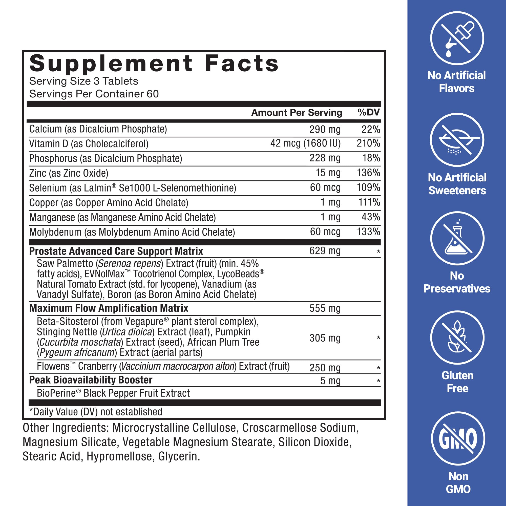 Force Factor Prostate Advanced Prostate Health Supplement


