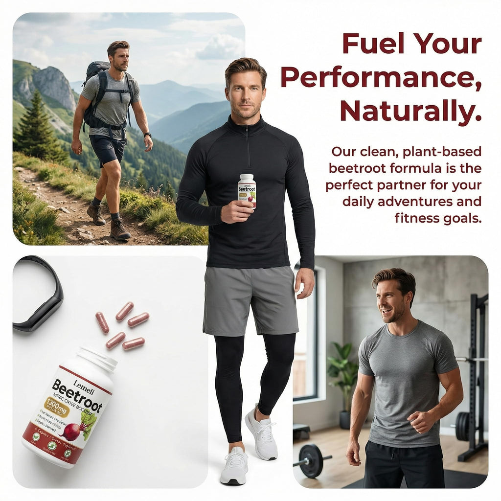 Lemeli Beetroot Capsule – Plant-Based Energy

