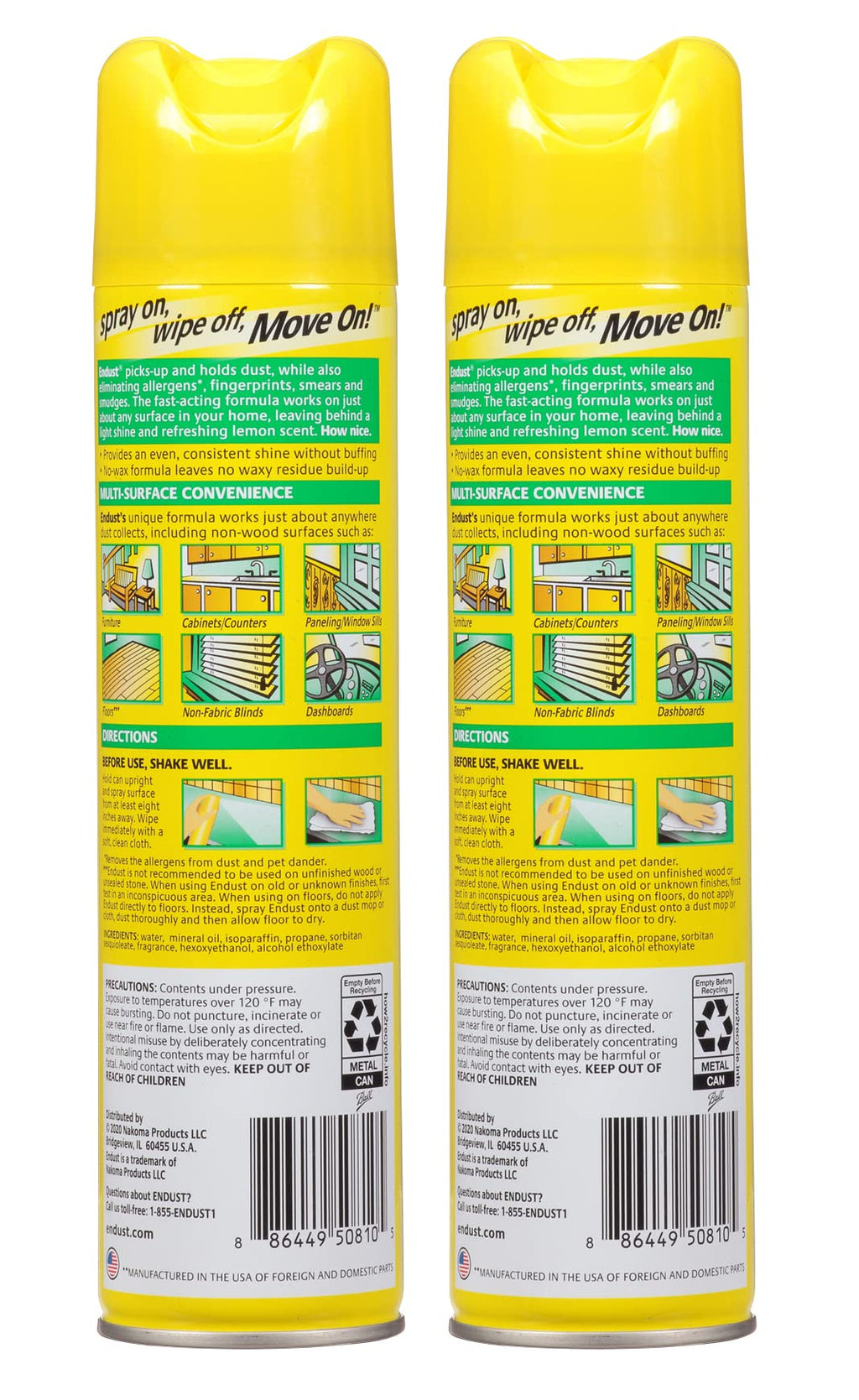 Endust Multi-Surface Dusting & Cleaning Spray

