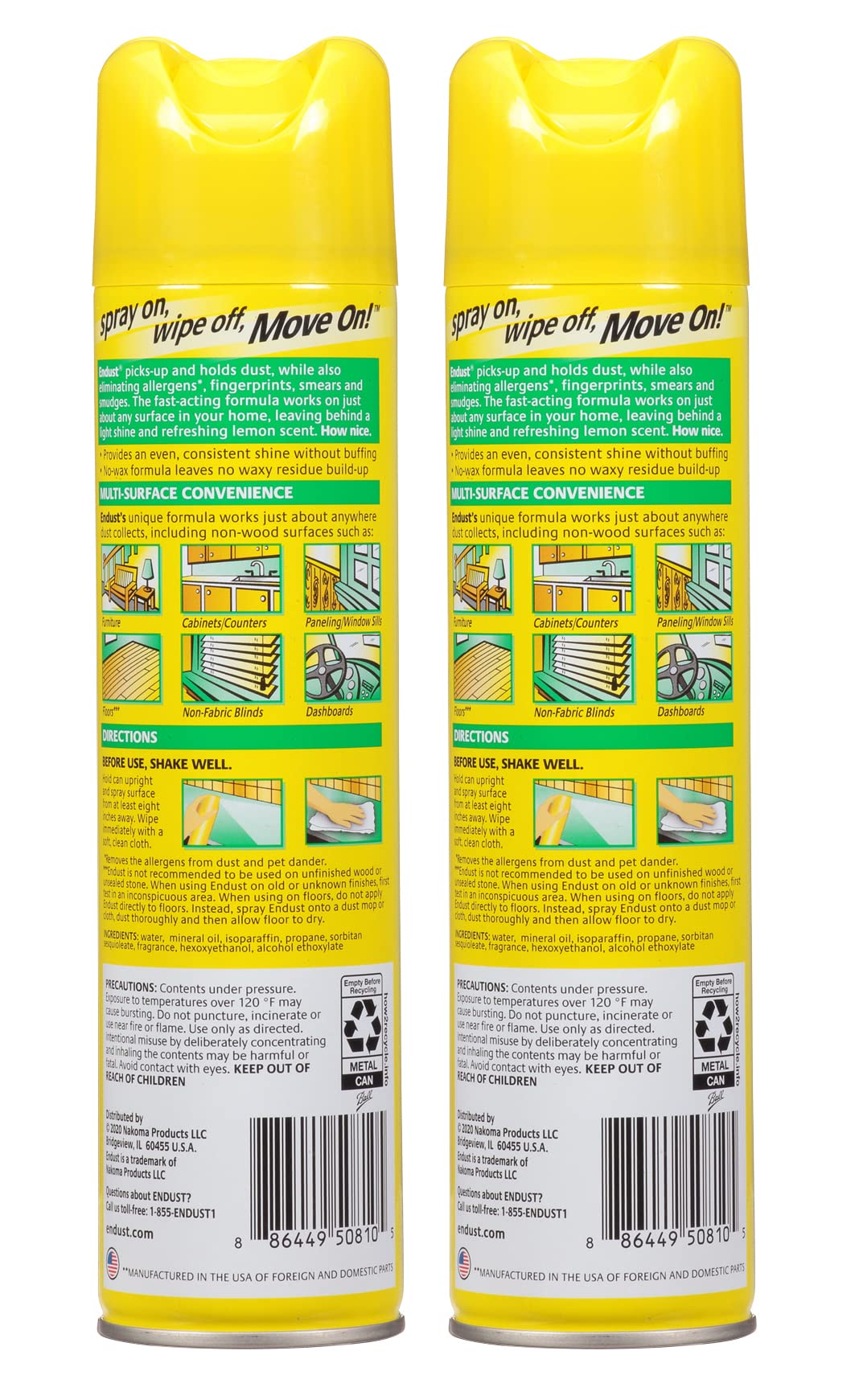 Endust Multi-Surface Dusting & Cleaning Spray

