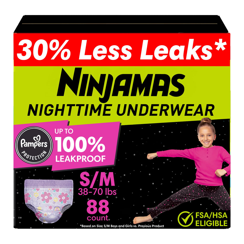 Ninjamas Nighttime Underwear for Kids | Leak Protection

