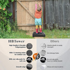 Mobility Step Stool by HBTower - Non-Slip Indoor/Outdoor

