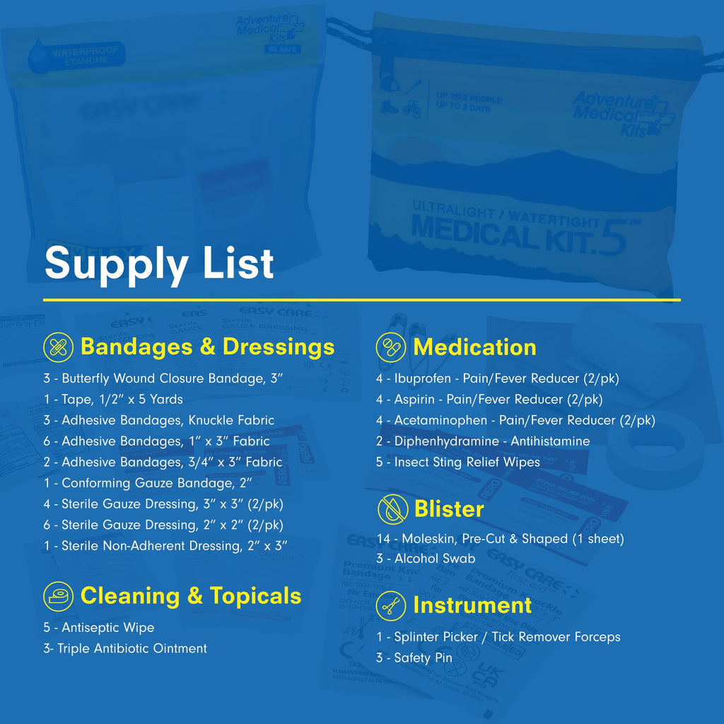 Adventure Medical Kit Ultralight/Watertight Medical Kit

