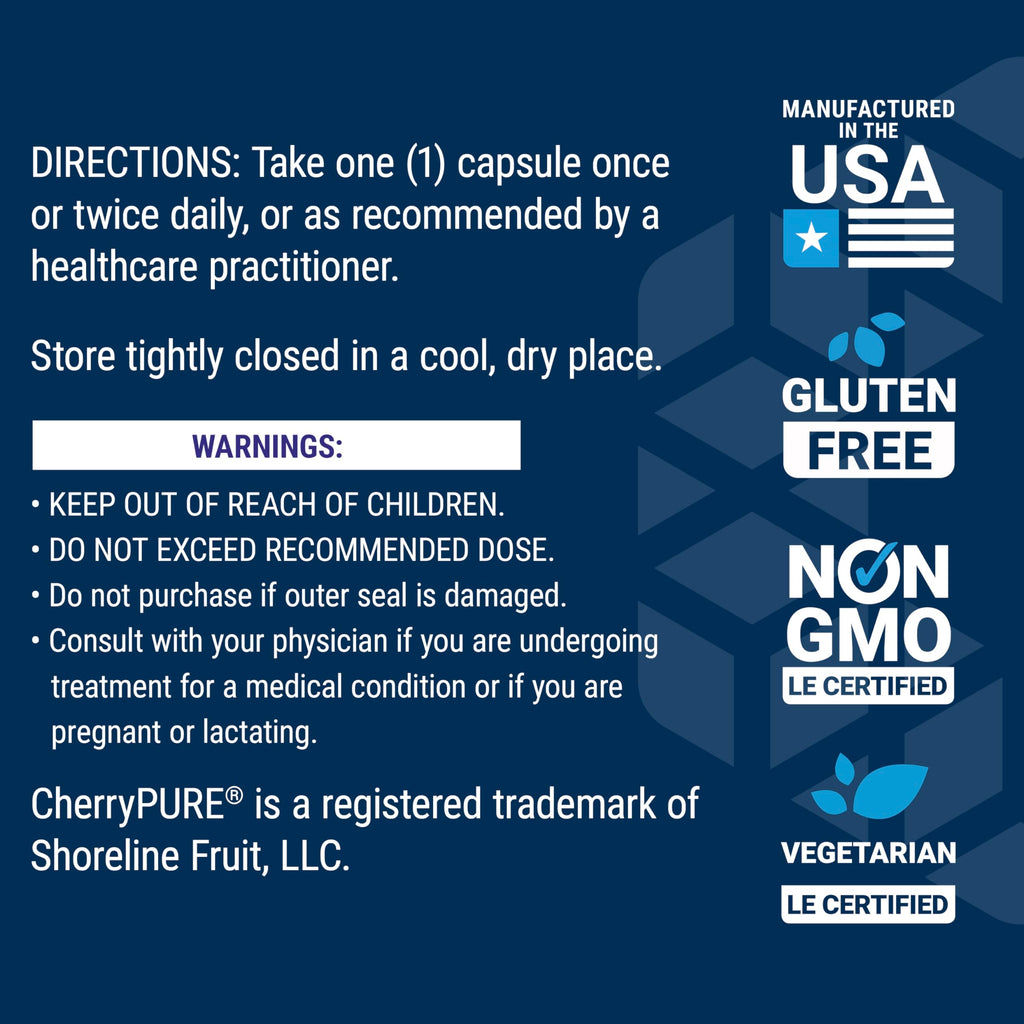 Life Extension Tart Cherry with CherryPURE - Muscle Support

