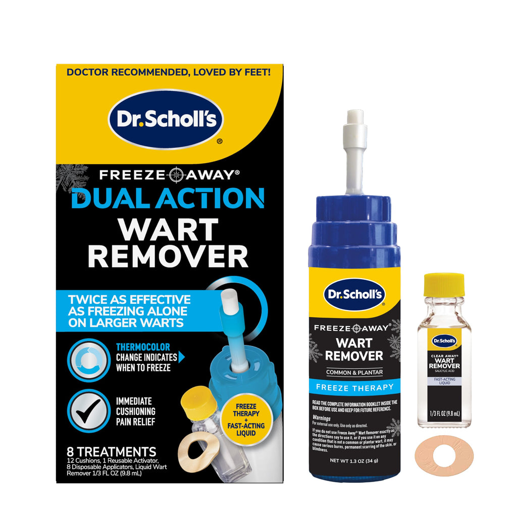 Dr. Scholl's Dual Action Freeze Away Wart Remover

