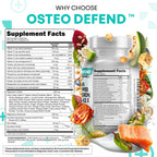 Osteo Defend Calcium Magnesium Zinc Supplement

