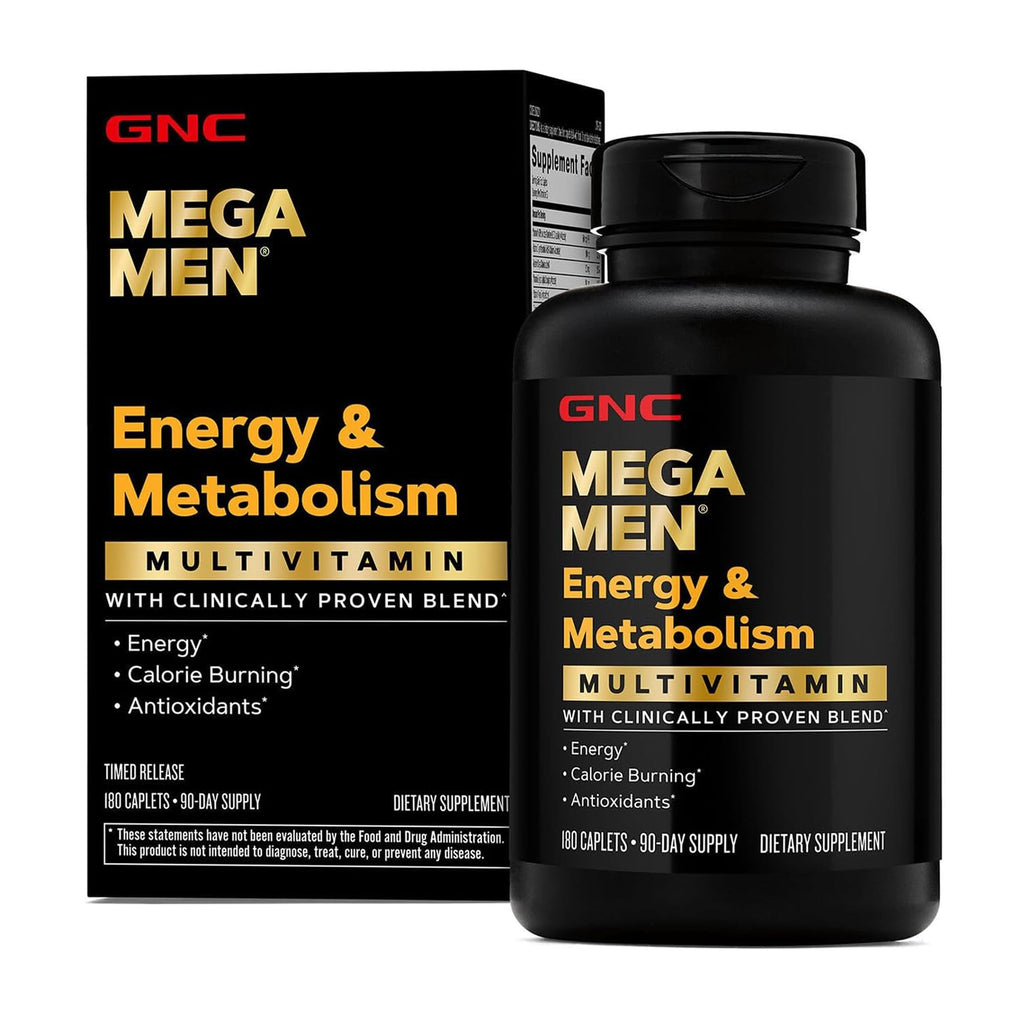 GNC Mega Men Energy & Metabolism Multivitamin

