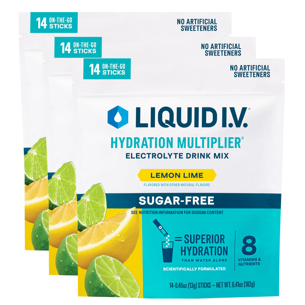 Liquid I.V. Hydration Multiplier Sugar Free Electrolyte Drink Mix

