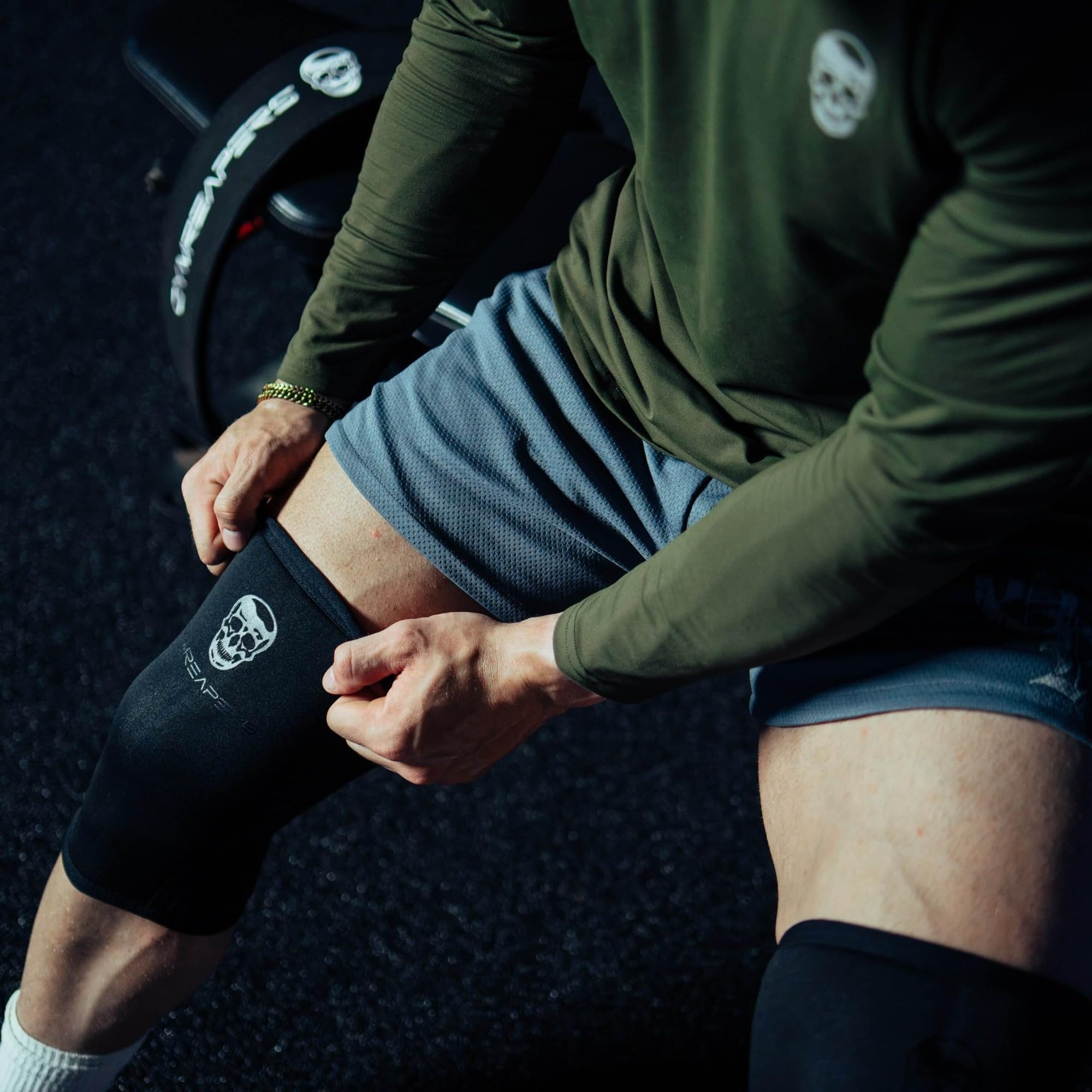Gymreapers Knee Sleeves 7mm Neoprene IPF Approved

