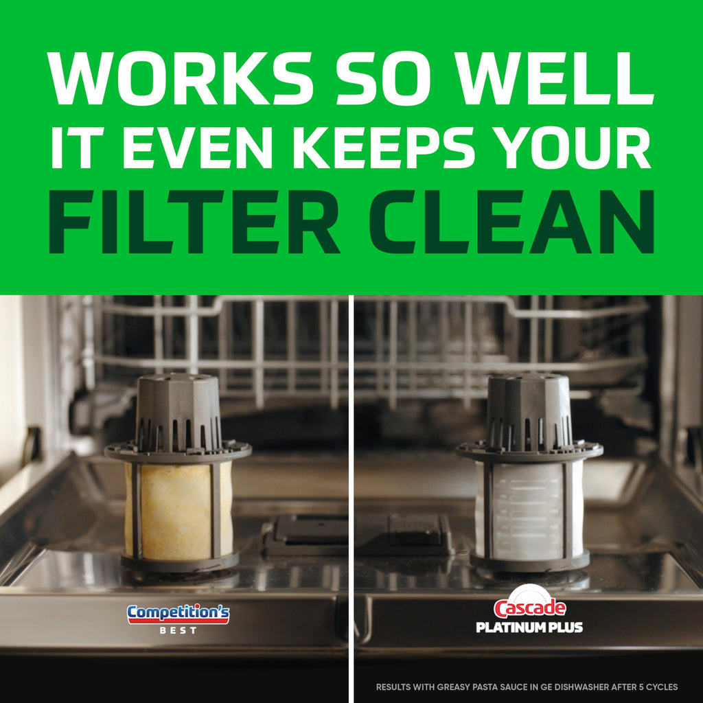 Cascade Platinum Plus Dishwasher Pods Fresh Detergent


