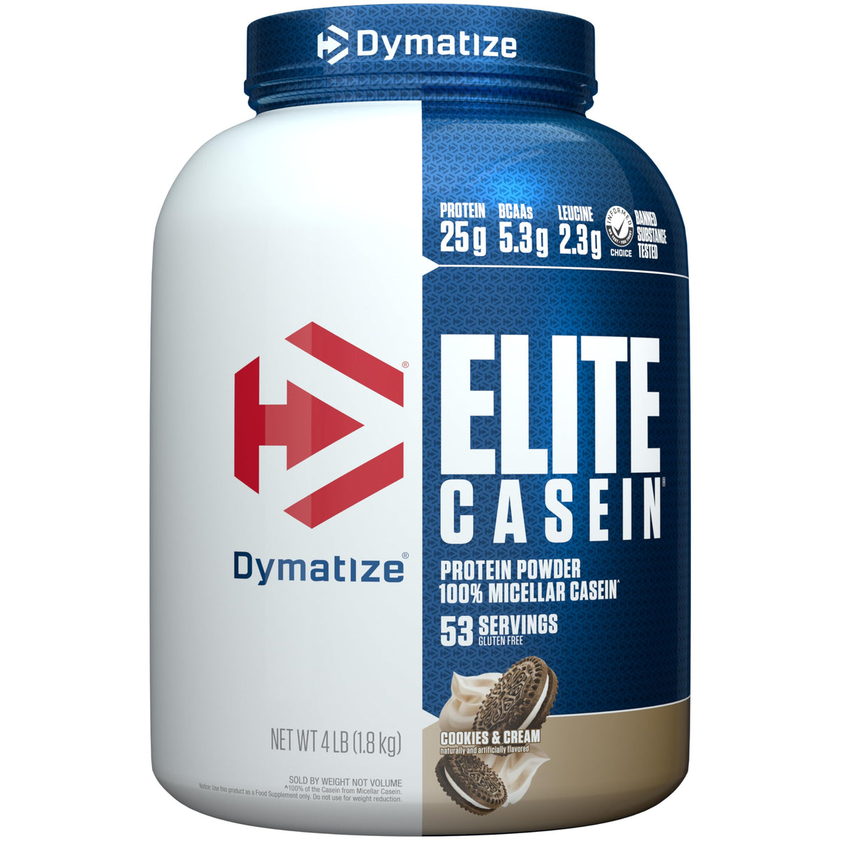 Dymatize Elite Casein Protein Powder - 100% Micellar Casein