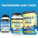 BioSchwartz Omega-3 Fish Oil Softgels - Burpless Lemon

