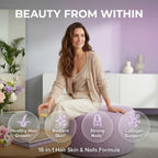Clean Nutraceuticals Collagen Pills for Hair Skin Nails

