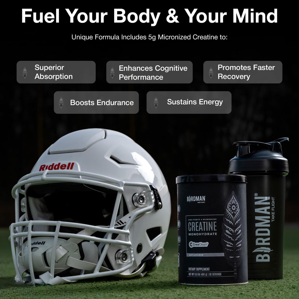 Birdman Creatine Monohydrate Powder – Vegan & Unflavored

