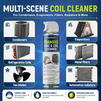 Foaming AC Coil Cleaner for Home HVAC – No-Rinse Foam


