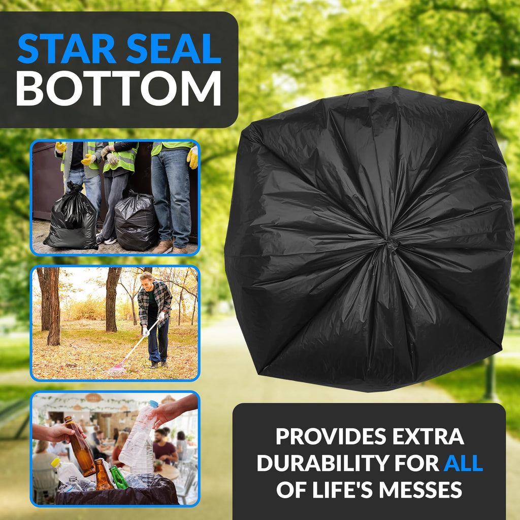 Trash Bags by Reli. Durable for Home Use

